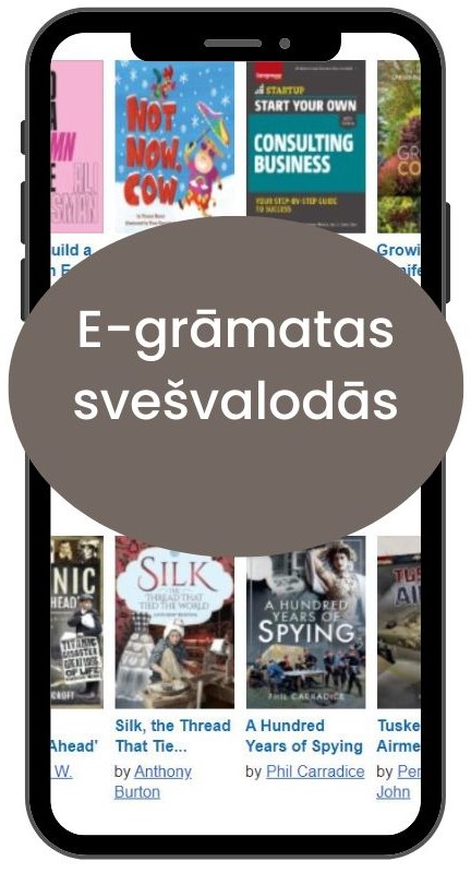 E-grāmatas svešvalodās